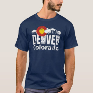 T-shirt des monts Denver Colorado