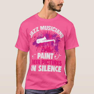 T-shirt Des Musiciens De Jazz Peignent Leurs Photos Sur Si
