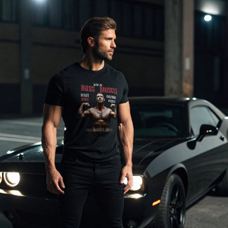 T - Shirt des Muskelspielzeugs - Besenmodus-Bodybu