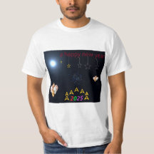 T - Shirt des Neujahrs