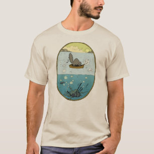 T-shirt des Octo-Tuyaux des hommes