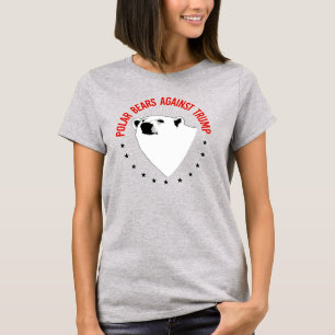 T-shirt Des ours polaires contre Trump