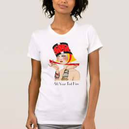 T - Shirt des personalisierten Deko Style der 30er