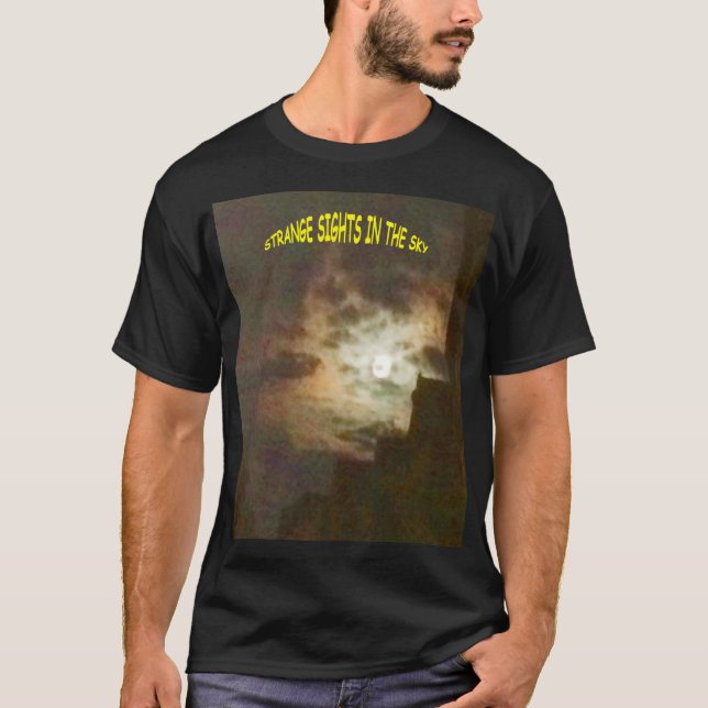 T-shirt Des points de vue étranges dans le ciel (Devant)