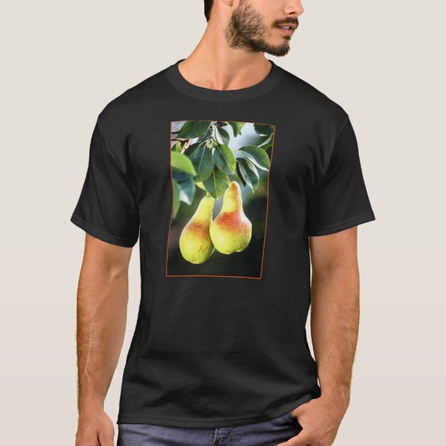 T-shirt Des poires sur un arbre photo (Devant)