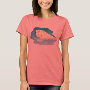 T - Shirt des polaren Bären