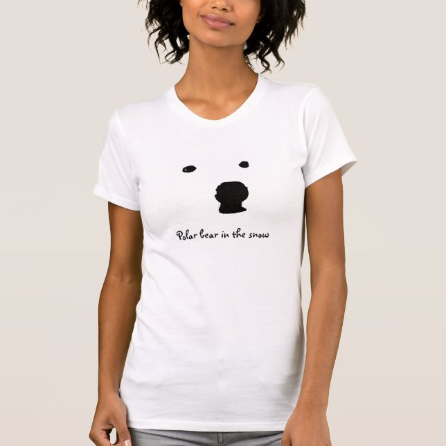 T - Shirt des polaren Bären (Vorderseite)
