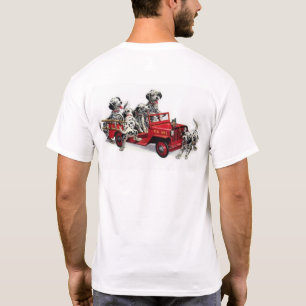 T-shirt des pompiers Dalmation