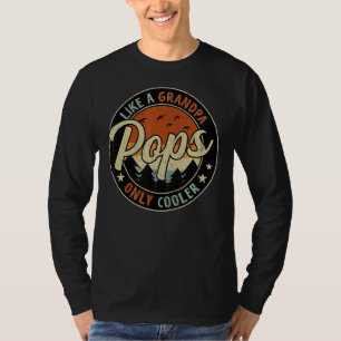 T-shirt Des Pops Comme Un Grand-Père Seulement Glacière Vi