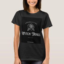 T-shirt des procès en sorcellerie du Connecticut