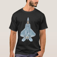 T-Shirt des Raubvogel-F-22