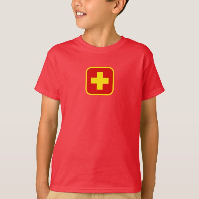 T - Shirt des Rettungsschirms (Vorderseite)