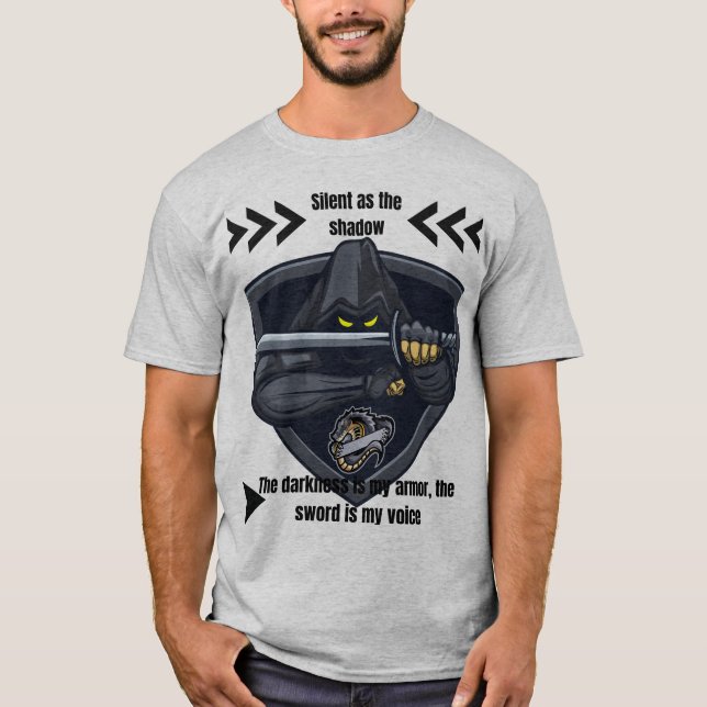 T - Shirt des Schattenkriegers (Vorderseite)