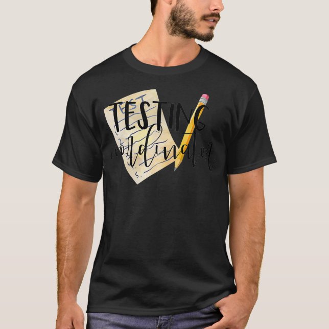 T-Shirt des Schultestkoordinators (Vorderseite)