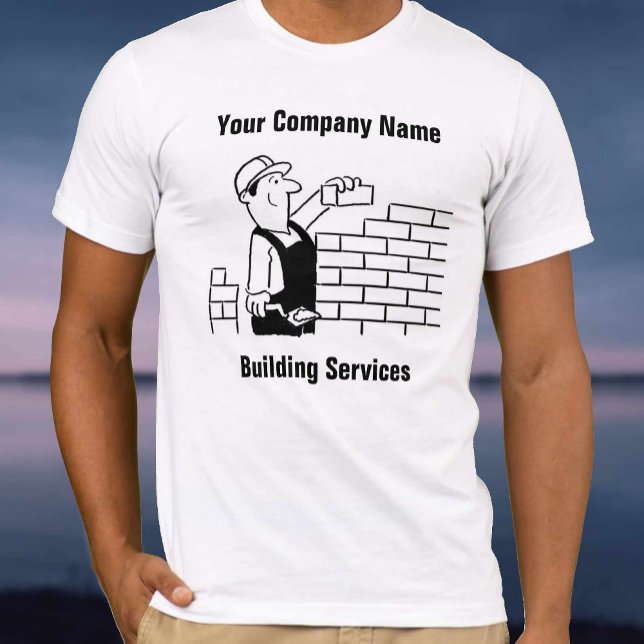 T-shirt des services de construction (Créateur téléchargé)