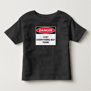 T-shirt des signes de danger