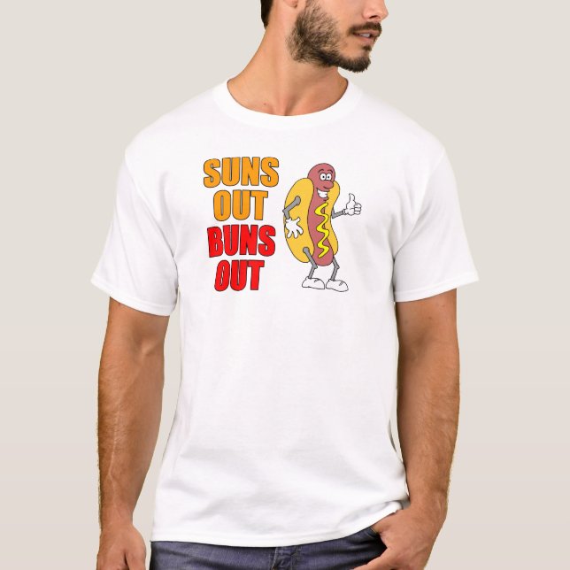 T-shirt Des soleils de petits pains hot-dog drôle (Devant)