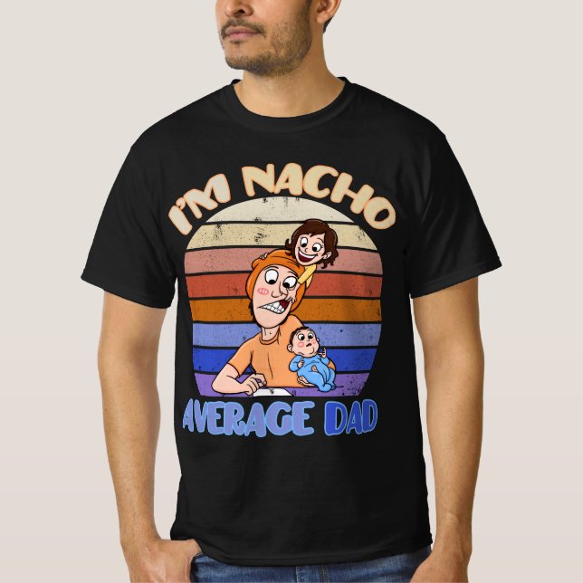 T - Shirt des sonnigen Vaters (Vorderseite)