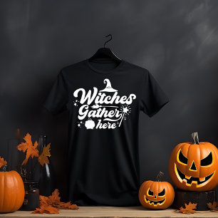 T-shirt Des sorcières se rassemblent ici Halloween