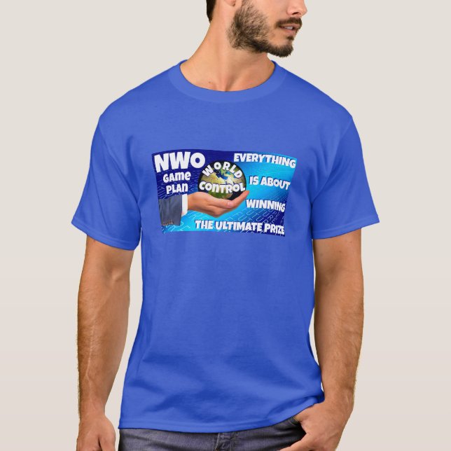 T - Shirt des Spielplans (dunkel) (Vorderseite)