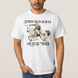 T-shirt Des Templer sont ma vie