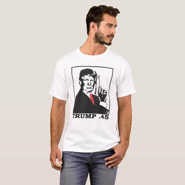 T - Shirt des Trumpf-.45 (Vorne ganz)