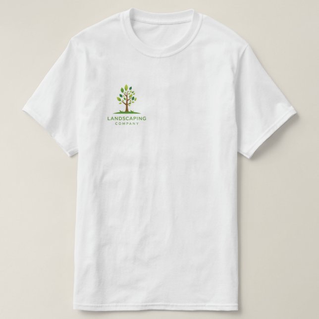 T - Shirt des Unternehmens für benutzerdefiniertes (Design vorne)