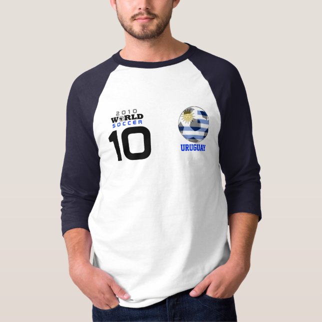 T - Shirt des Weltmeisterschaft-goldener Ball-#10 (Vorderseite)