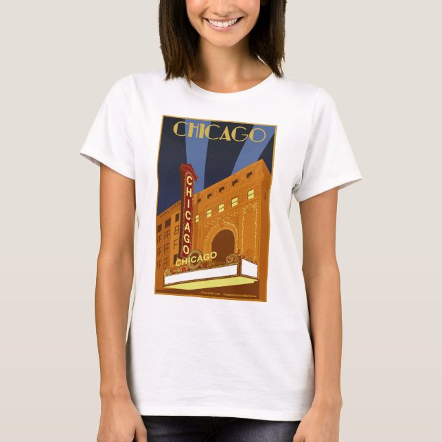 T - Shirt des Women's Chicago Theater (Vorderseite)