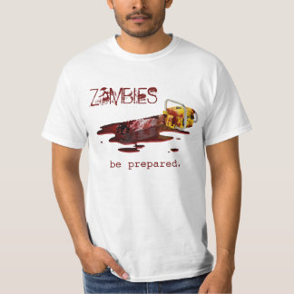 T-shirt Des ZOMBIS… soient disposés. - blanc