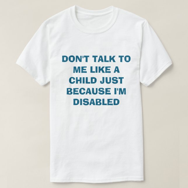 T-shirt Désactivé  (Design devant)