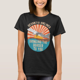 T-shirt DeSantis Airlines Marthas Vineyard Meme 2022 Polit
