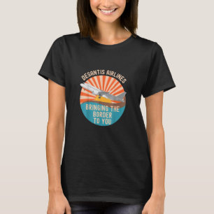 T-shirt DeSantis Airlines Marthas Vineyard Meme 2022 Polit