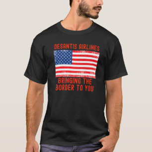 T-shirt DeSantis Airlines Marthas Vineyard meme États-Unis