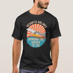 T-shirt DeSantis Airlines Marthas Vineyard Politique Mème