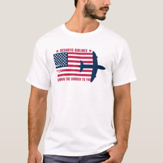 T-shirt Desantis Airlines Mème politique drôle Ron Desanti