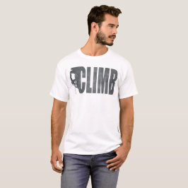 T-shirt d'escalade de roche