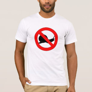 T-shirt d'escargots d'interdiction