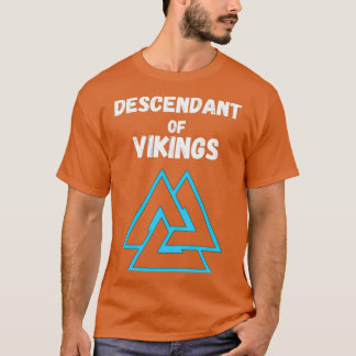 T-shirt Descendant Des Vikings
