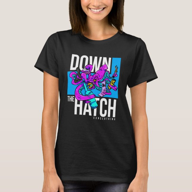 T-shirt Descendre Le Hatch (Devant)