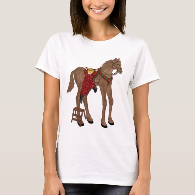 T-shirt Descends de ton cheval (Devant)