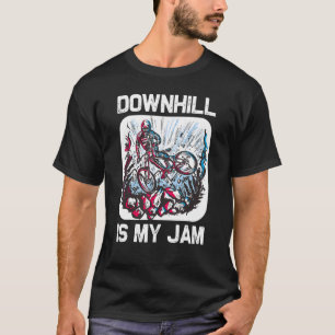 T-shirt Descente Est Mon Embouteillage Vélo Vélo Vélo Vélo