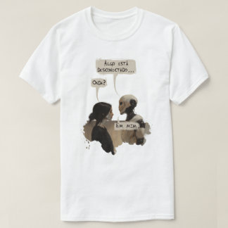 T-shirt Desconectado (Com frase)