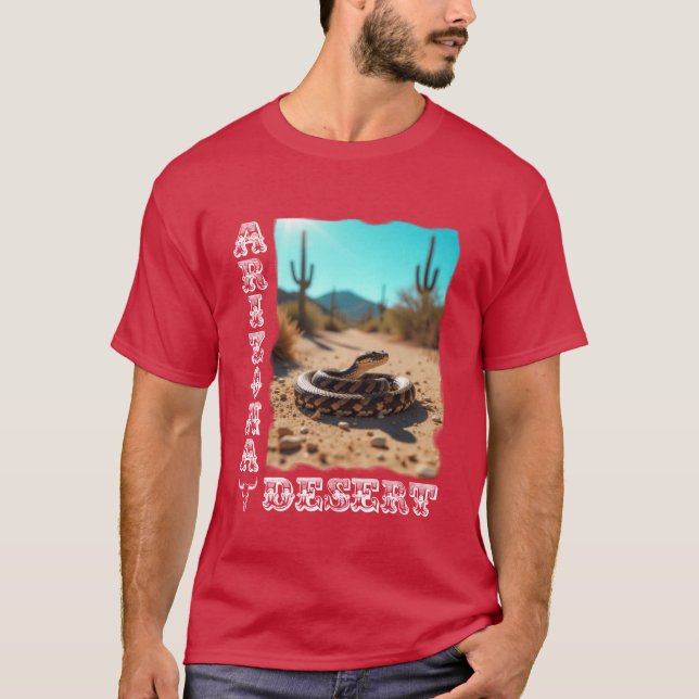 T-SHIRT DÉSERT ARIZONA 9966FF (Devant)