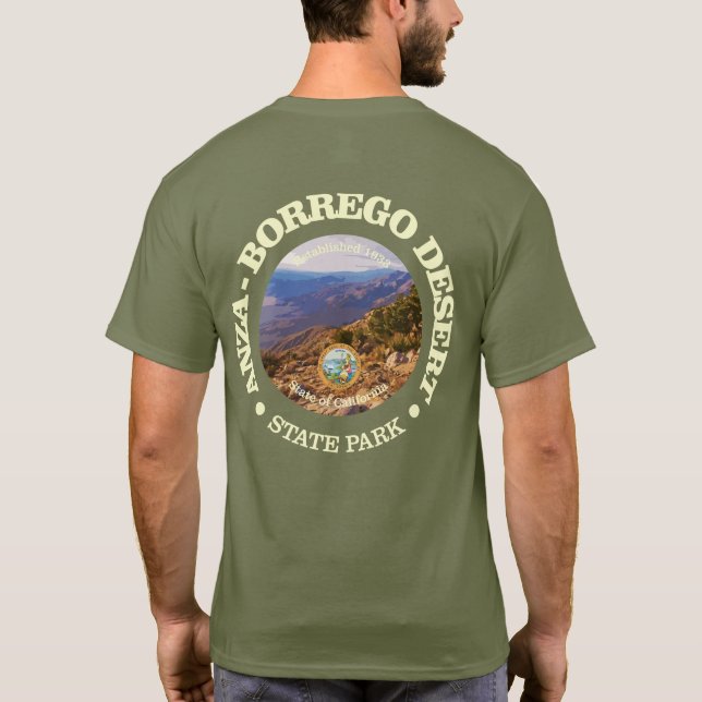 T-shirt Désert d'Anza-Borrego SP (Dos)