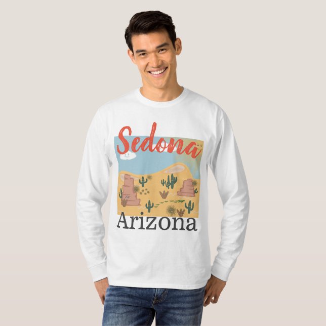 T-shirt Désert de Sedona Arizona, sweatshirt (Devant entier)