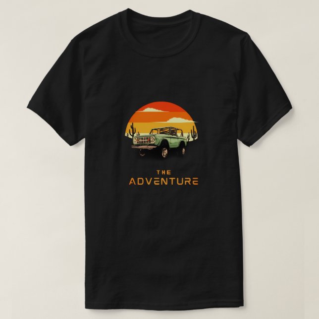 T-shirt Desert Off-Road Adventure (Design devant)