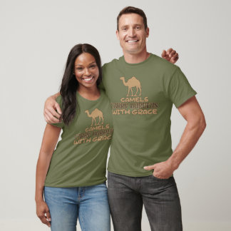 T-shirt Desert Shelter Camel Scout Design