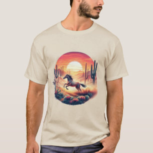 T-shirt Desert Spirit, Majestic Horse