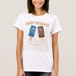 T-shirt Déserts de tête de poisson savoureux